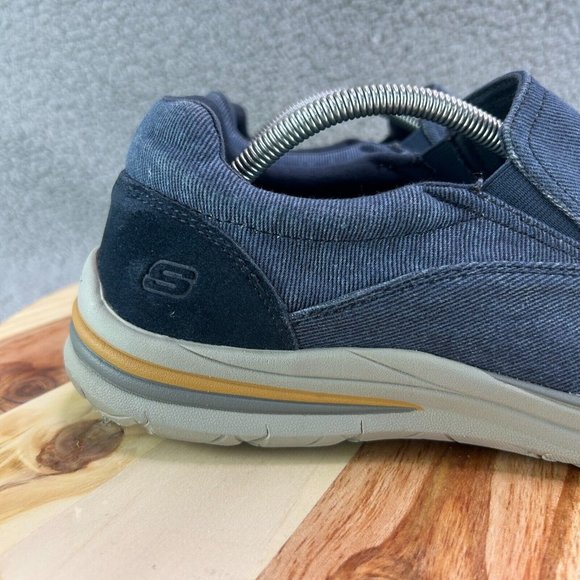 Men\'s Skechers Creston Moseco Slip On Navy Blue Shoes Sz 11.5 main image 15